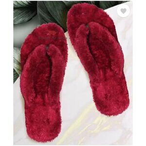 Sale Yug Soft Plush Fur Slippers for Women Warm & Cozy Indoor Home Slippers 7
